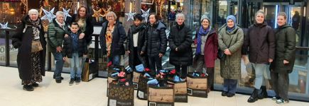 Prijswinnaars kerstwensactie ontvangen hun shopper